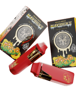MUHA MEDS REAL PAPAYA LIVE INDICA 500MG HASH ROSIN
