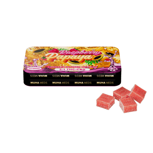 RASPBERRY PAPAYA | HYBRID 2:1 THC:CBG INFUSED